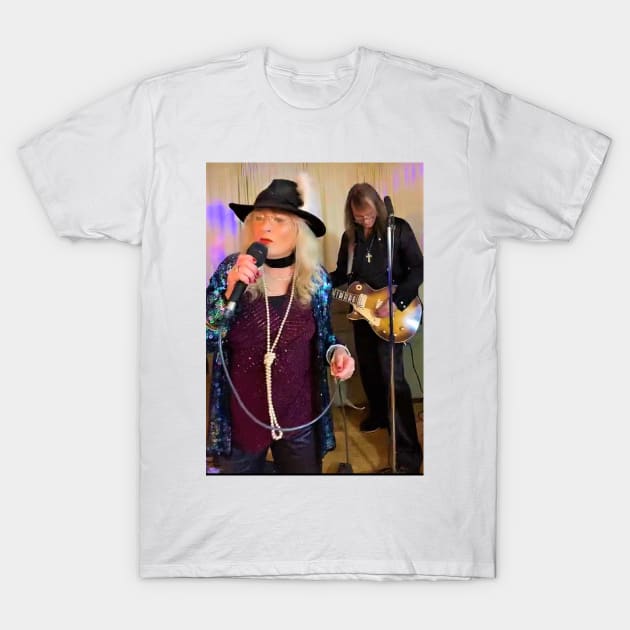 Allison and Bernie Classic Rock T-Shirt by Allison Prior Art